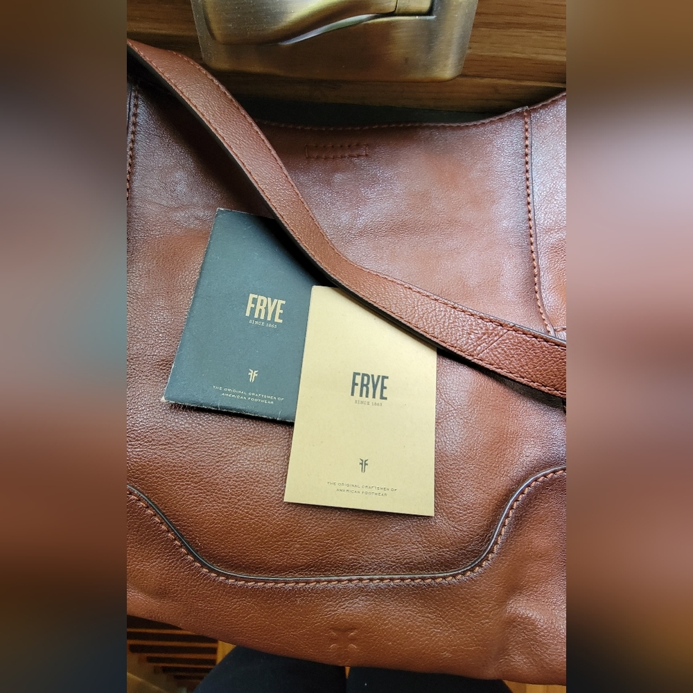 FRYE brown leather purse - Picture 5 of 13